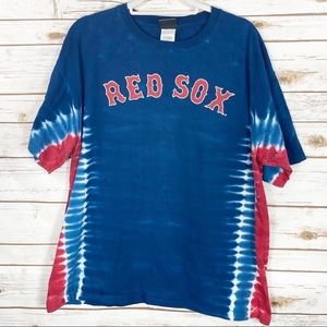 Vintage Tie Dye Acid Wash RED SOX Tee “PAPELBON”